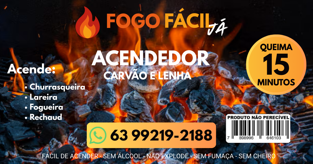 Acendedor de Fogo - Personalização da Marca